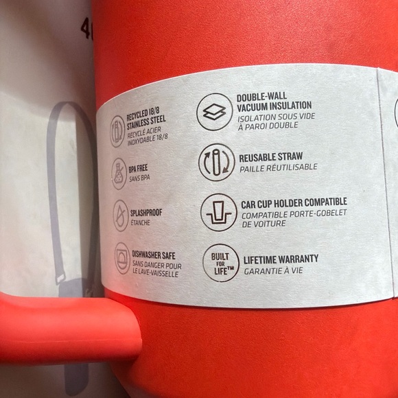 Stanley Red Quencher H2.0 Tumbler Bundle - Picture 8 of 8